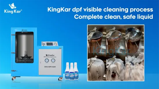 DPF Doc SCR Catalyst Exhaust System Cleaning Machine for Car Truck Bus